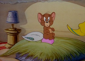 Screenshots from the 1949 MGM cartoon Hatch Up Your Troubles
