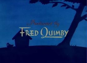 Screenshots from the 1949 MGM cartoon Love That Pup