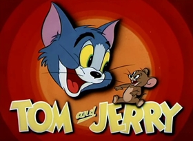 Screenshots from the 1949 MGM cartoon Jerry