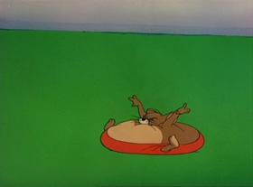 Screenshots from the 1949 MGM cartoon Tennis Chumps