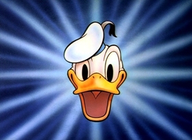 Screenshots from the 1949 Disney cartoon The Greener Yard