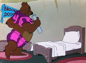 Screenshots from the 1949 Warner Bros. cartoon Porky Chops