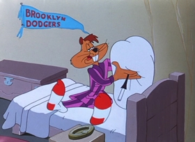 Screenshots from the 1949 Warner Bros. cartoon Porky Chops