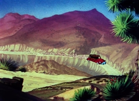Screenshots from the 1950 MGM cartoon Texas Tom