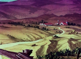 Screenshots from the 1950 MGM cartoon Texas Tom