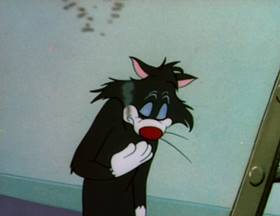 Screenshots from the 1950 MGM cartoon The Cuckoo Clock