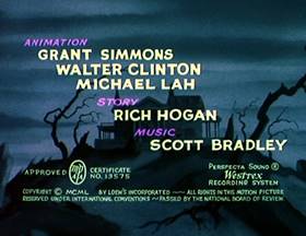 Screenshots from the 1950 MGM cartoon The Cuckoo Clock