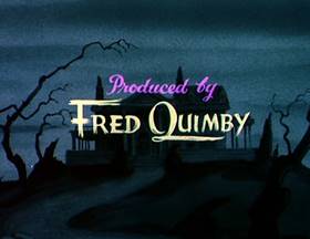 Screenshots from the 1950 MGM cartoon The Cuckoo Clock