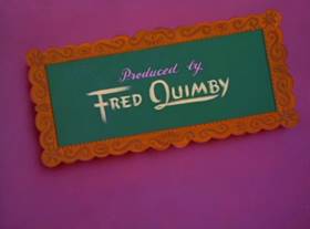 Screenshots from the 1950 MGM cartoon The Framed Cat