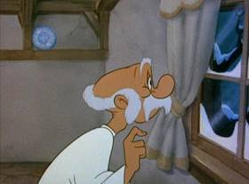 Screenshots from the 1950 MGM cartoon The Peachy Cobbler