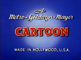 Screenshots from the 1950 MGM cartoon The Peachy Cobbler