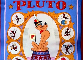 Screenshots from the 1950 Disney cartoon Wonder Dog