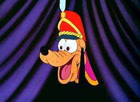 Screenshots from the 1950 Disney cartoon Wonder Dog