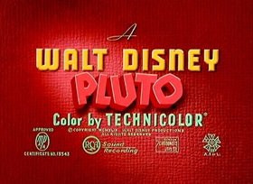 Screenshots from the 1950 Disney cartoon Puss Cafe