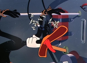 Screenshots from the 1950 Warner Bros. cartoon Boobs in the Woods