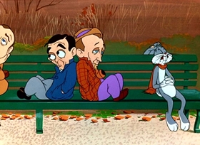 Screenshots from the 1950 Warner Bros. cartoon What