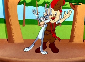 Screenshots from the 1950 Warner Bros. cartoon What