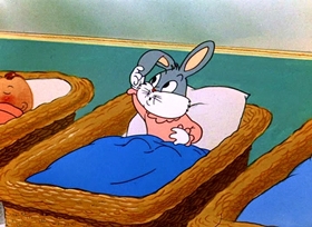 Screenshots from the 1950 Warner Bros. cartoon What