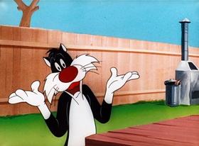 Screenshots from the 1950 Warner Bros. cartoon Pop 