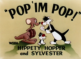Screenshots from the 1950 Warner Bros. cartoon Pop 