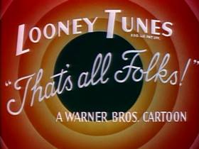 Screenshots from the 1951 Warner Bros. cartoon The Fair Haired Hare