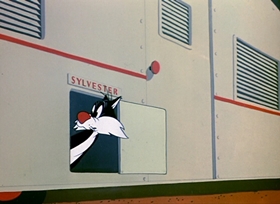 Screenshots from the 1951 Warner Bros. cartoon Tweet Tweet Tweety