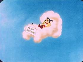 Screenshots from the 1952 Terrytoons cartoon Hansel and Gretel