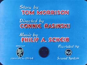 Screenshots from the 1952 Terrytoons cartoon Hansel and Gretel