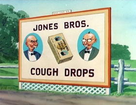 Screenshots from the 1952 MGM cartoon One Cab