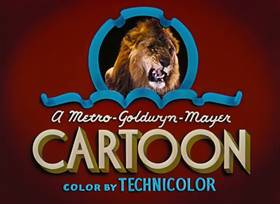 Screenshots from the 1952 MGM cartoon The Little Wise Quacker