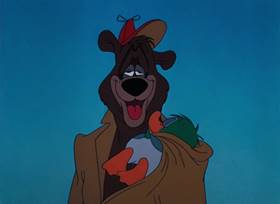 Screenshots from the 1952 MGM cartoon The Little Wise Quacker