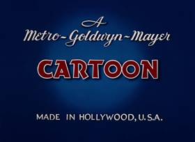 Screenshots from the 1952 MGM cartoon The Little Wise Quacker