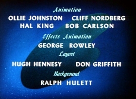 Screenshots from the 1952 Disney cartoon Susie the Little Blue Coupe