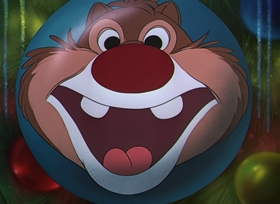 Screenshots from the 1952 Disney cartoon Pluto