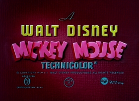 Screenshots from the 1952 Disney cartoon Pluto