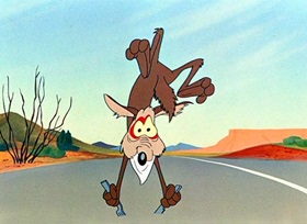 Screenshots from the 1952 Warner Bros. cartoon Beep, Beep