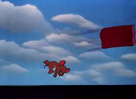 Screenshots from the 1953 MGM cartoon Just Ducky