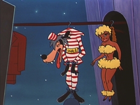 Screenshots from the 1953 Walter Lantz cartoon The Dog That Cried Wolf