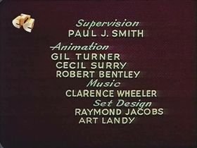 Screenshots from the 1953 Walter Lantz cartoon The Flying Turtle