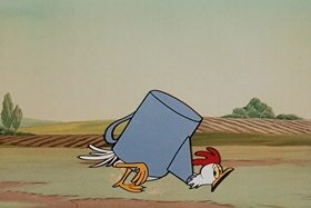 Screenshots from the 1953 Walter Lantz cartoon Maw and Paw