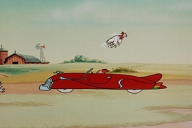 Screenshots from the 1953 Walter Lantz cartoon Maw and Paw