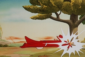 Screenshots from the 1953 Walter Lantz cartoon Maw and Paw