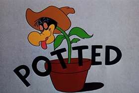 Screenshots from the 1953 Walter Lantz cartoon Hot Noon