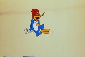 Screenshots from the 1953 Walter Lantz cartoon Hot Noon