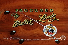 Screenshots from the 1953 Walter Lantz cartoon Hot Noon