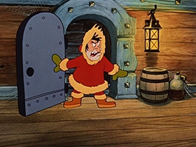 Screenshots from the 1953 Walter Lantz cartoon Chilly Willy