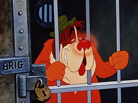 Screenshots from the 1953 Walter Lantz cartoon Chilly Willy