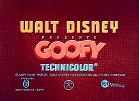 Screenshots from the 1953 Disney cartoon Father