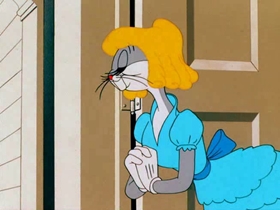 Screenshots from the 1953 Warner Bros. cartoon Southern Fried Rabbit