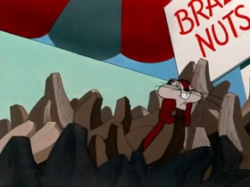 Screenshots from the 1953 Warner Bros. cartoon Much Ado About Nutting